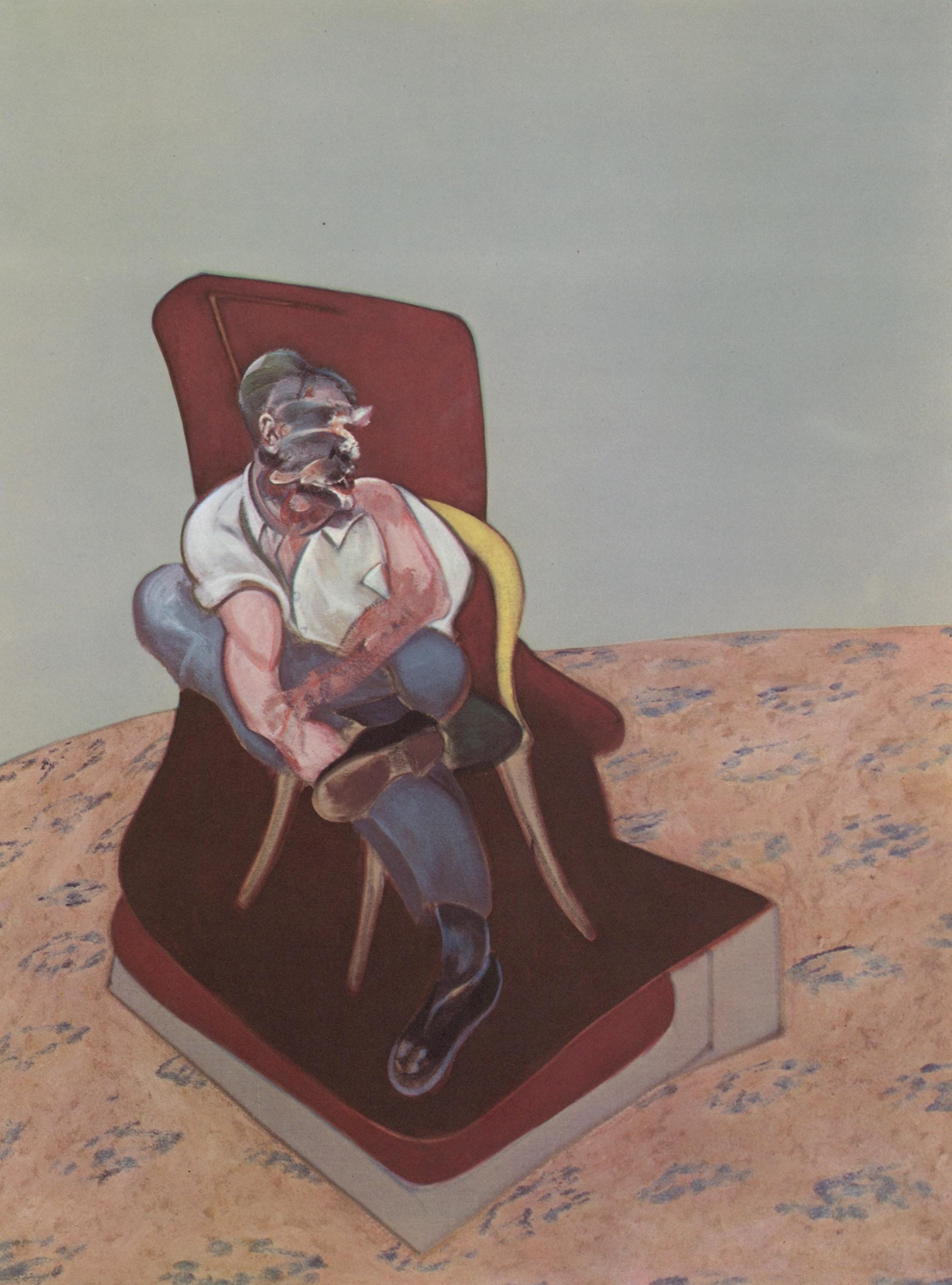 Francis Bacon, Three Studies for Portrait of Lucian Freud