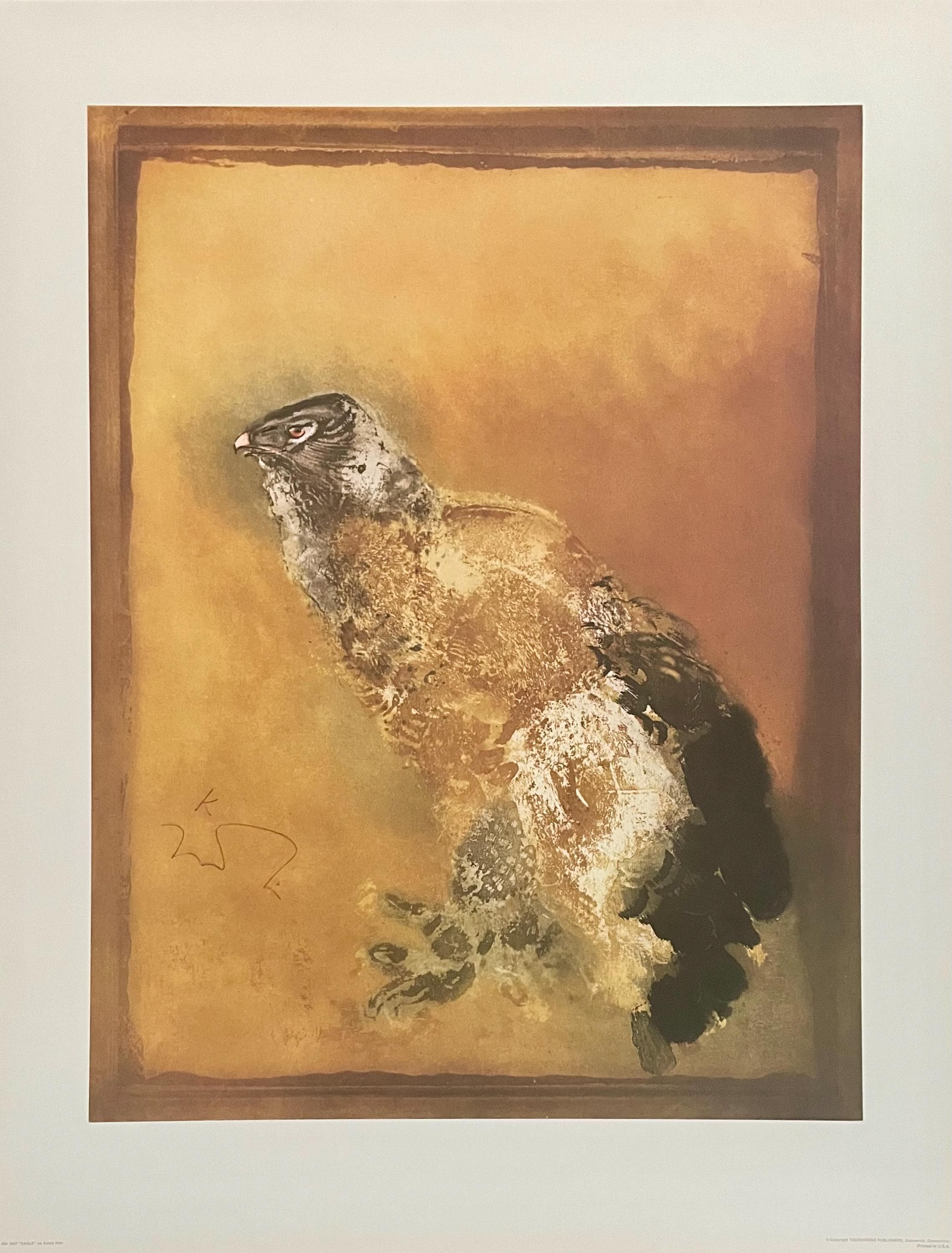 Kaiko Moti, Eagle, Original Edition Offset Lithograph - Etsy
