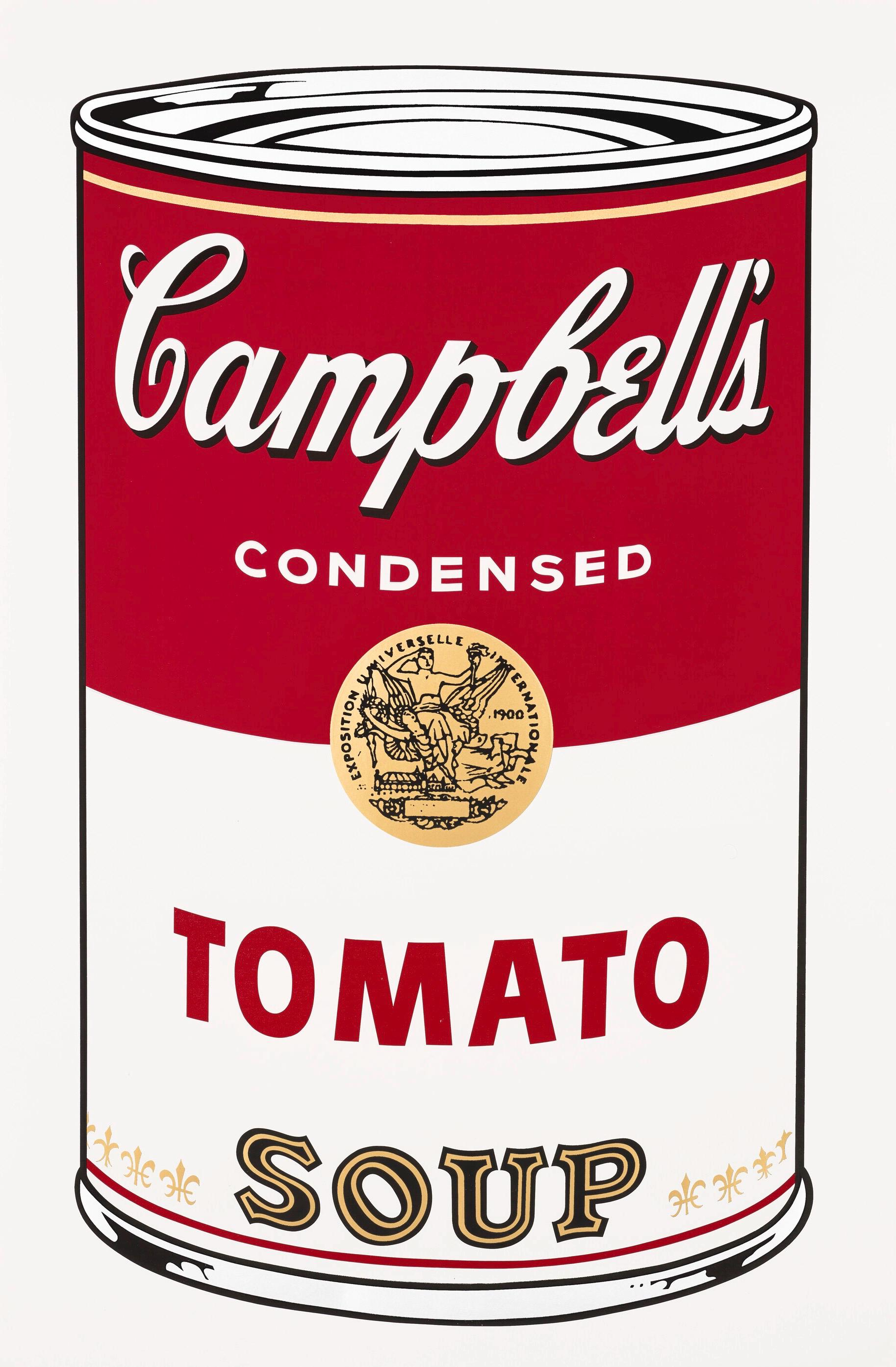 Andy Warhol, Campbell's Soup, Tomato, Official Edition, Sunday B
