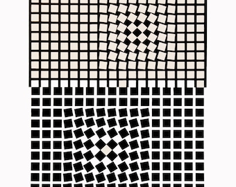 Victor Vasarely, Composition, Corpusculaires, Limited Edition Héliogravure
