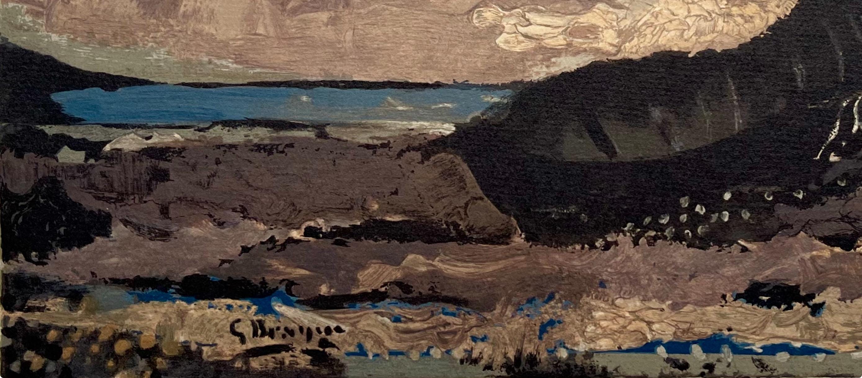 ブラック画集VARENGEVILLE Georges Braque 1968, Georges Braque, La Vague, Varengeville, Limited Edition