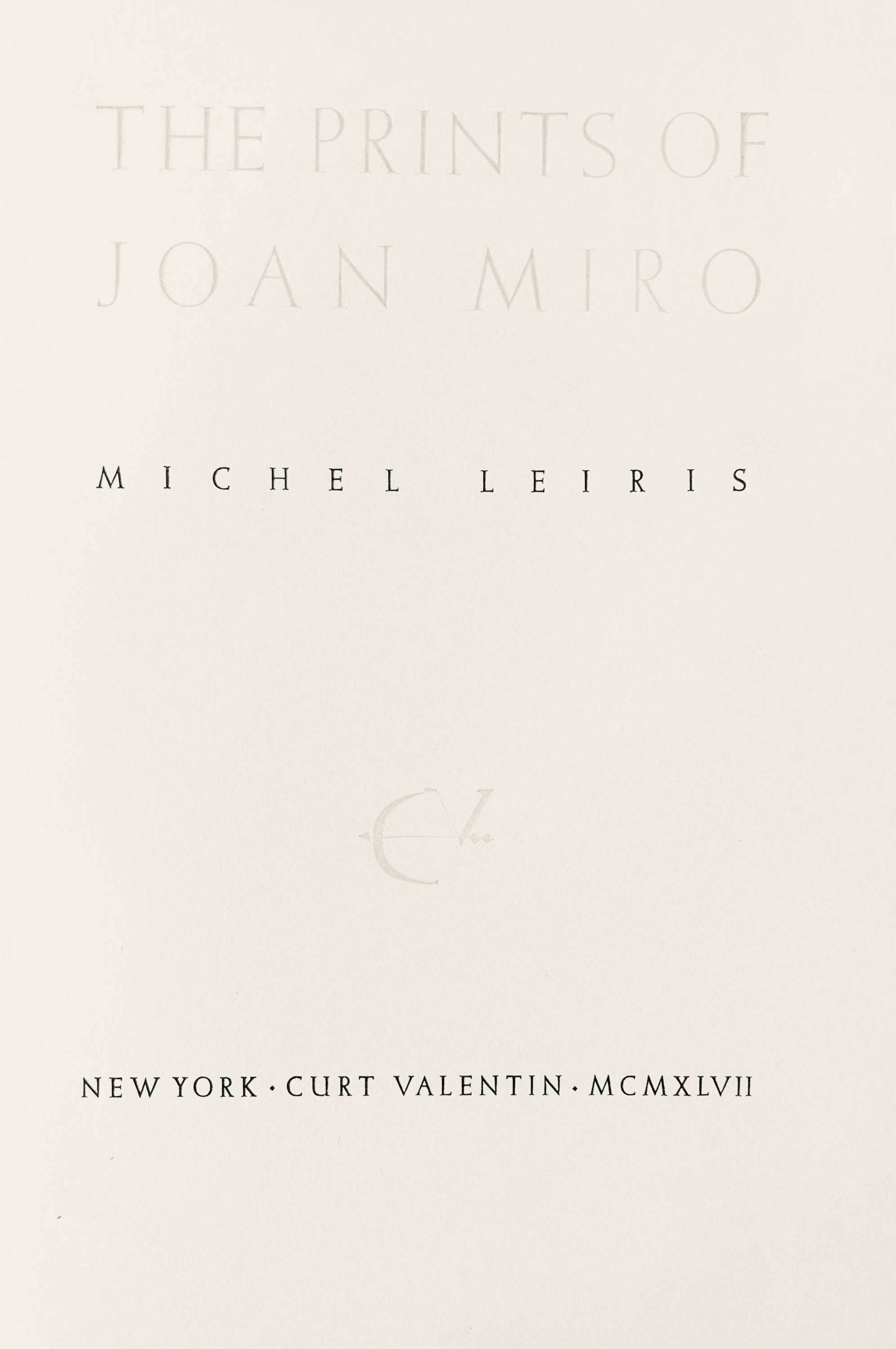ジョアン・ミロ、コンポジション、ジョアン・ミロの版画、限定版