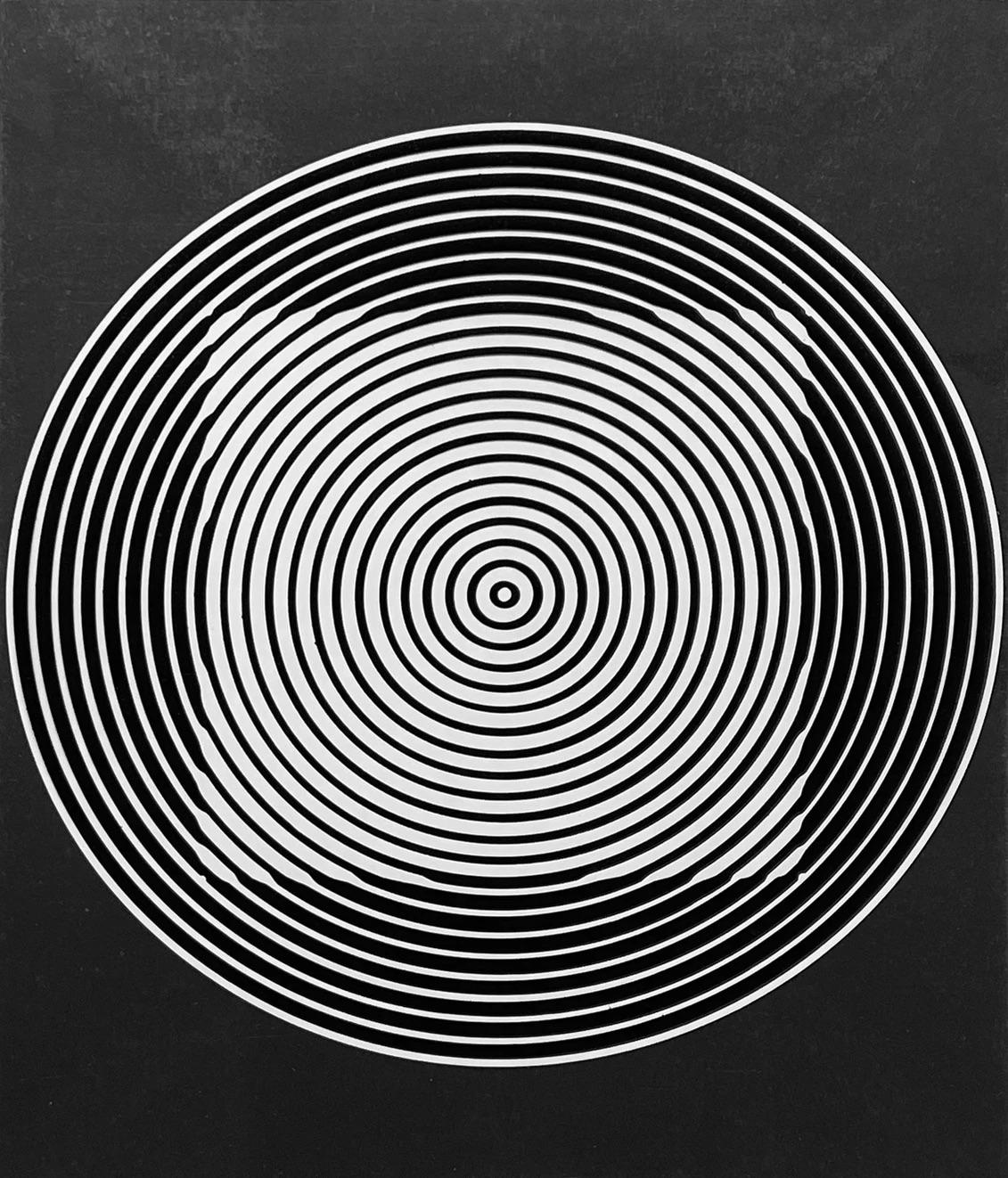 Victor Vasarely, Composition, Cinétiques, Limited Edition Héliogravure