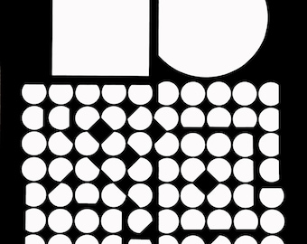 Victor Vasarely, Composition, Corpusculaires, Limited Edition Héliogravure