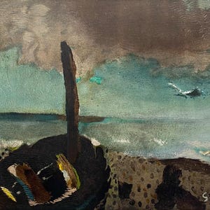 Georges Braque, Marine à la Mouette, Varengeville, Limited Edition Lithograph