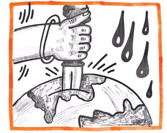 Keith Haring, Composition, Against All Odds, Limited Edition Lithograph