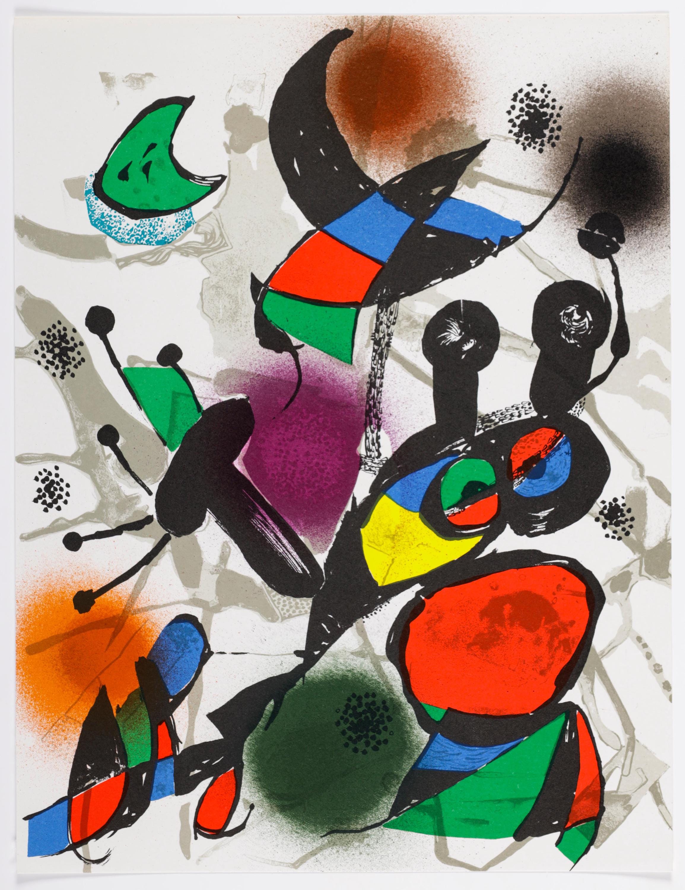 ジョアンミロ　リトグラフ ジョアン ミロ(MIRO Joan)「ミロリトグラフⅠよりPL,13」 絵画