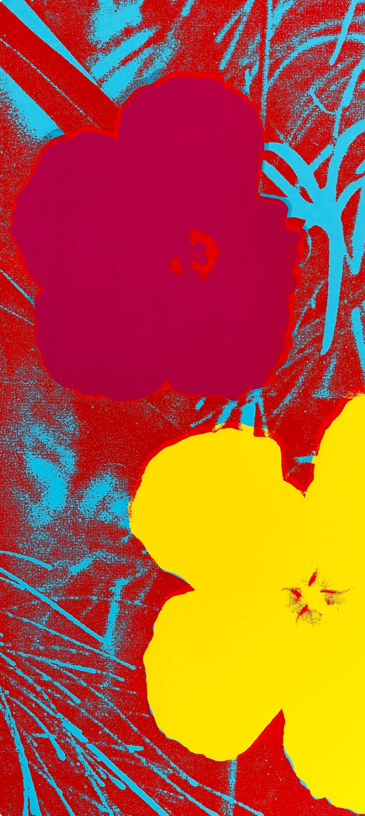 アンディ・ウォーホル、花、nº71、公式版、サンデーBモーニング