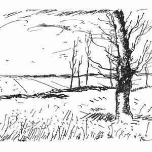 Maurice de Vlaminck, Vallée de l&#39;Avre (Walterskirchen 277), Vlaminck, Signed, Limited Edition Lithograph