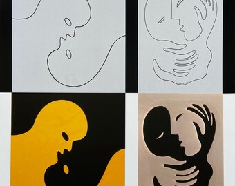 Victor Vasarely, Composition, Graphismes III, Limited Edition Héliogravure