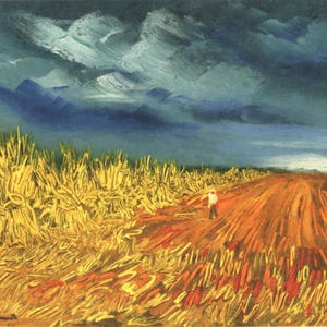 Maurice de Vlaminck, La moisson, Vlaminck, Signed, Limited Edition Lithograph