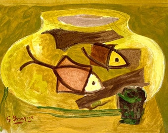 Georges Braque, Les poissons rouges, Une Aventure Méthodique