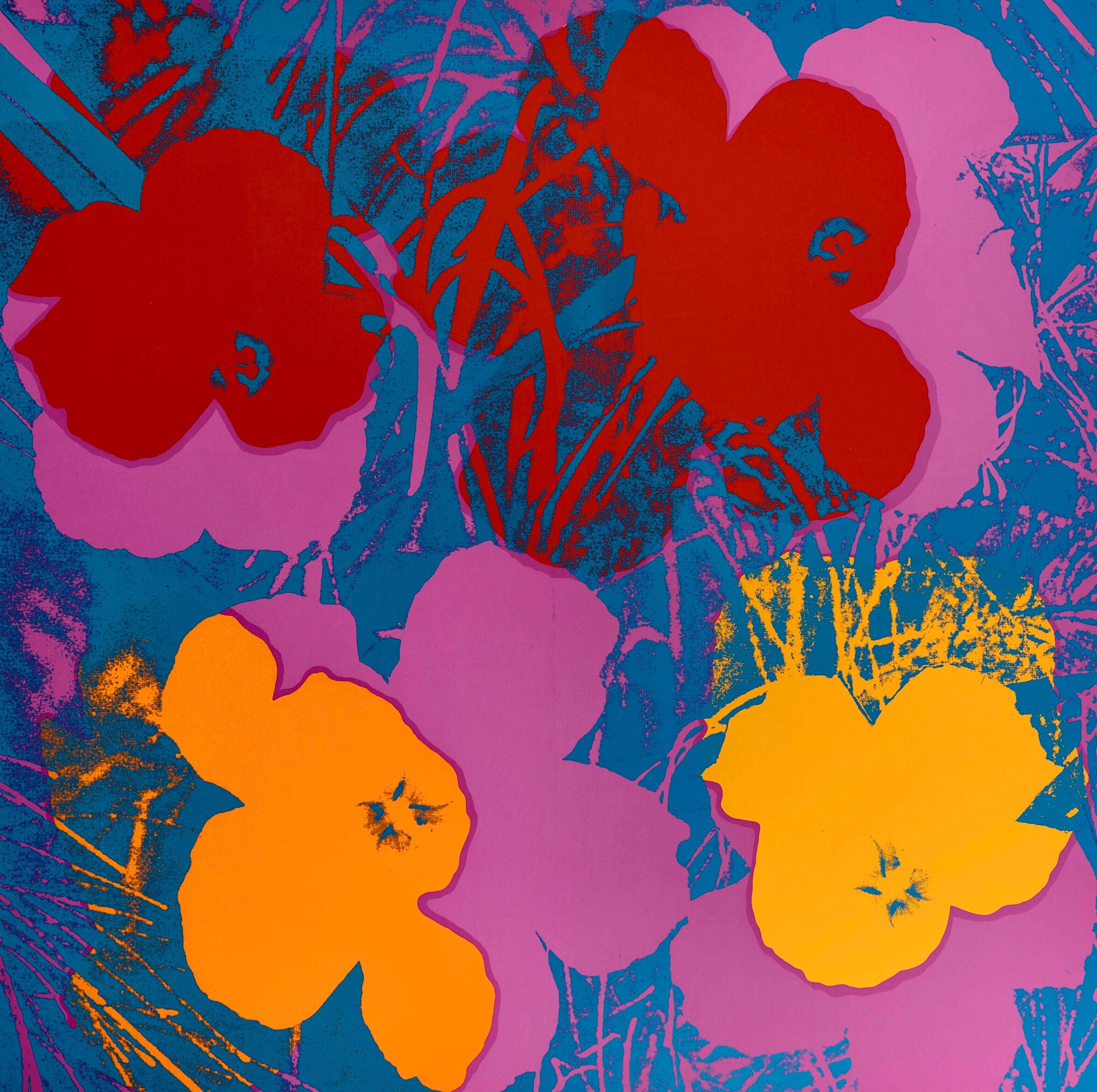 NIFTY／Andy Warhol Andy Warhol, Flowers, Nº66, Official Edition, Sunday B. Morning