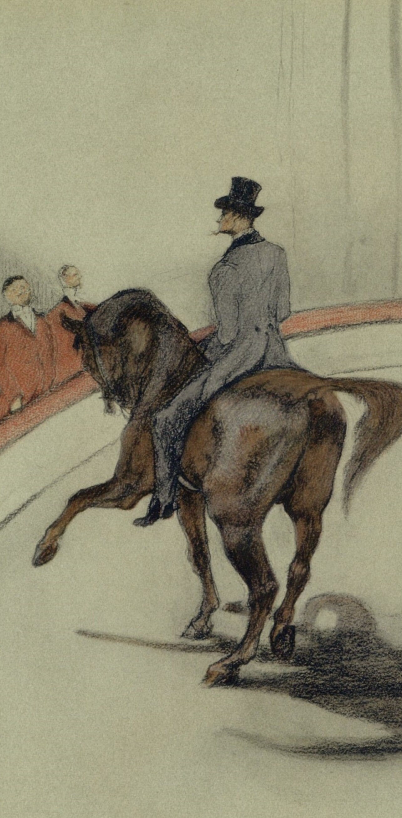 Henri De Toulouse-lautrec, Haute École, the Circus by Toulouse