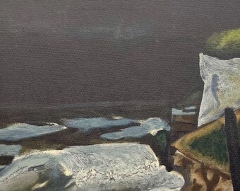 Georges Braque, La Vague, Varengeville, Limited Edition Lithograph