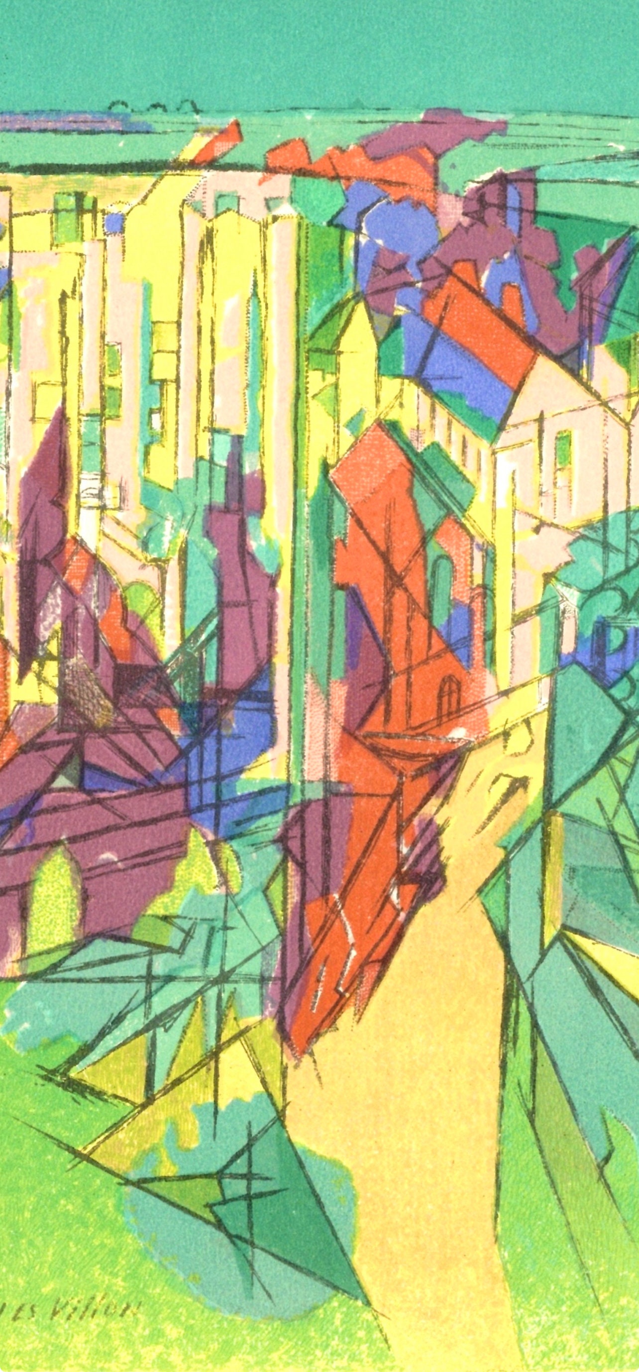 Jacques Villon, Composition, Jacques Villon Ou L'art Glorieux - Etsy