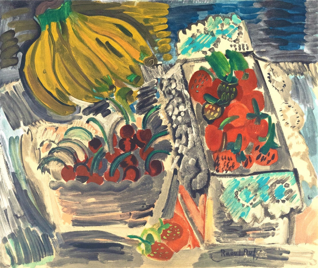 Raoul Dufy, Nature Morte Aux Fruits, Raoul Dufy, Collection Pierre