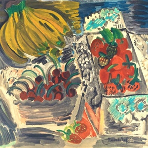 Raoul Dufy, Nature Morte Aux Fruits, Raoul Dufy, Collection Pierre Lévy, Limited Edition Lithograph
