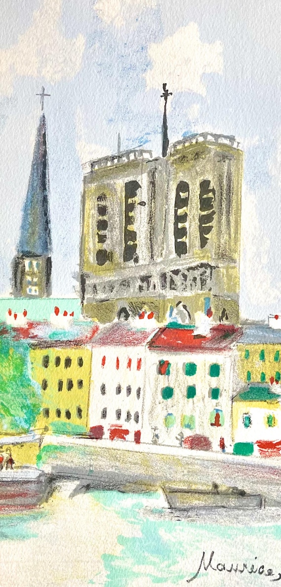 モーリス・ユトリロ、ノートルダム (ラ・シテ)、パリ・キャピタル