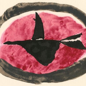 Georges Braque, Oiseau au couchant, Georges Braque le solitaire, XXe siècle, Limited Edition Lithograph