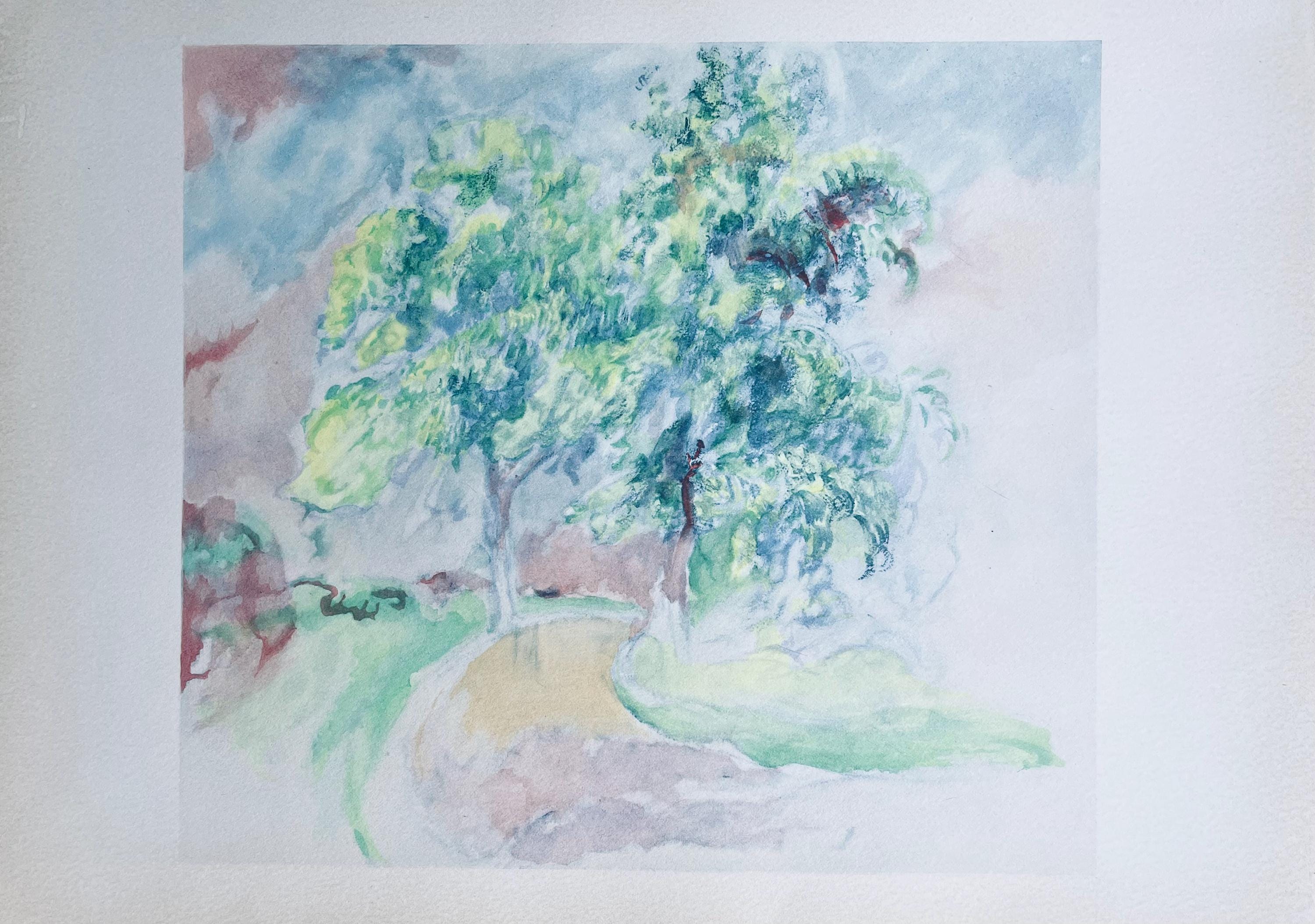 Pierre-auguste Renoir, Composition, Seize Aquarelles Et Sanguines