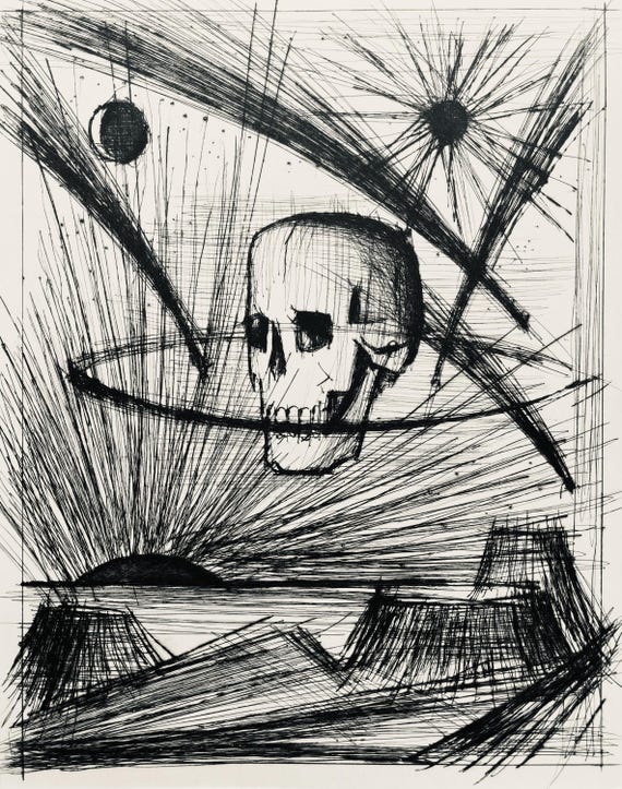 ベルナール・ビュッフェ、作曲 (Reinz 208-222)、Voyages Fantastiques