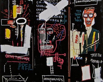 Jean-Michel Basquiat, Horn Players, Official Edition Archival Pigment Print