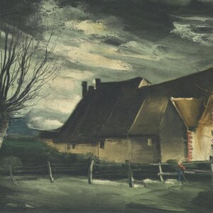 Maurice de Vlaminck, La Haute Folie, Vlaminck, Limited Edition Lithograph