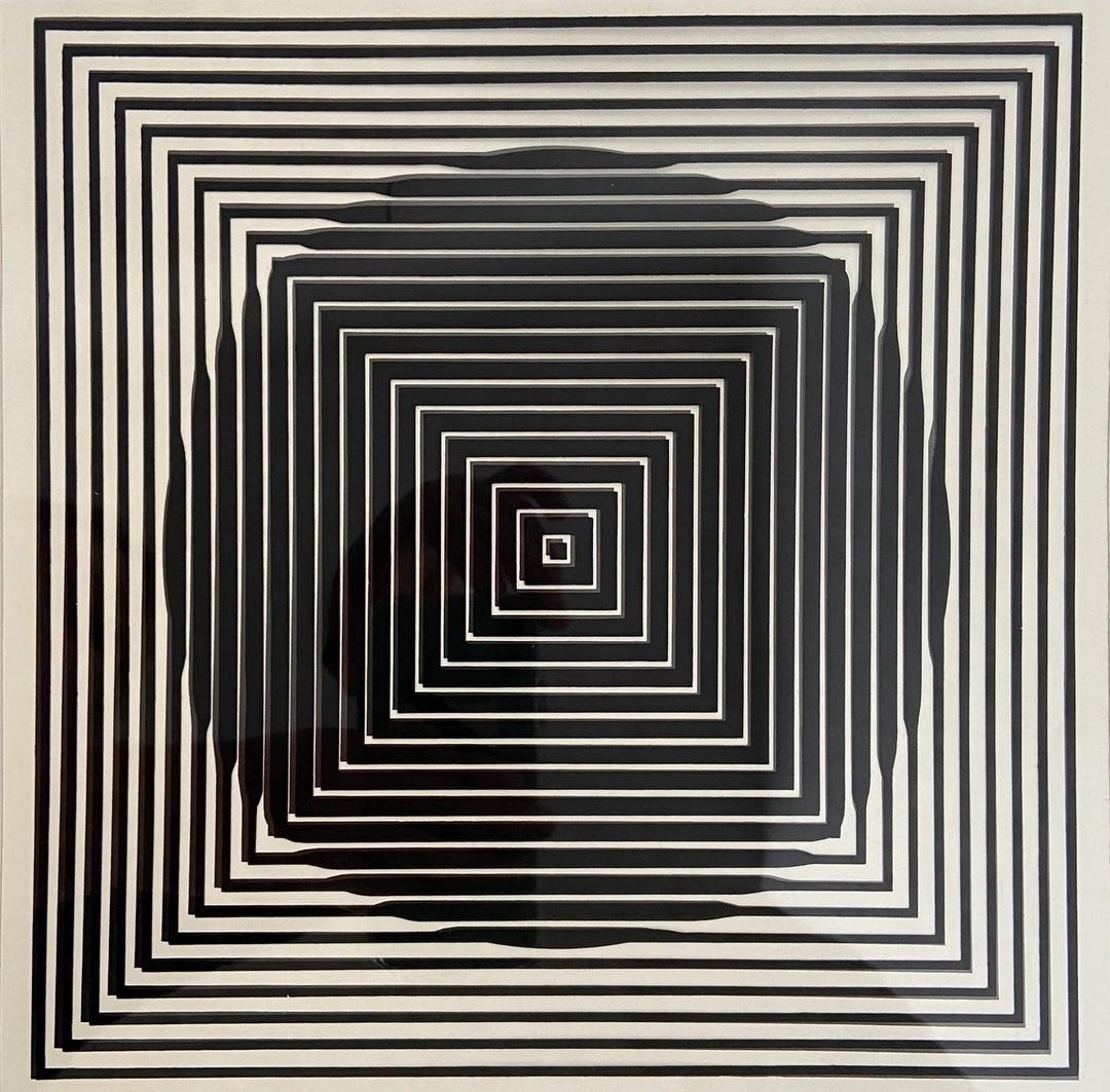 Victor Vasarely, Composition, Cinétiques, Limited Edition