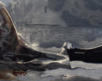 Georges Braque, Marine noire, Varengeville, Limitierte