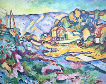 ジョルジュ・ブラック 限定版リトグラフ（アーカイブフレーム付き