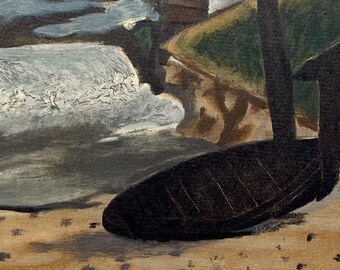 ブラック画集VARENGEVILLE es Braque 1968, Georges Braque, La Vague, Varengeville, Limited Edition Lithograph