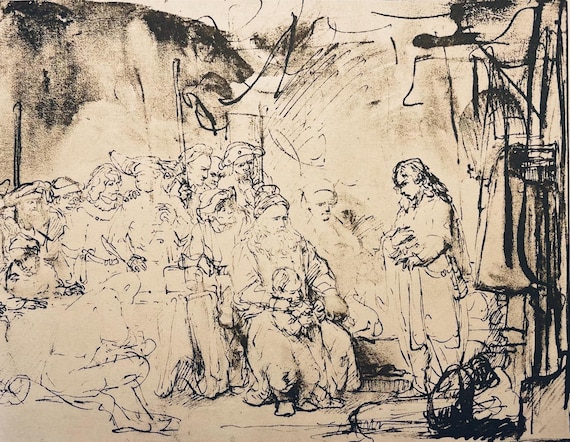 Rembrandt Van Rijn, Joseph Telling His Dream, Drawings From the