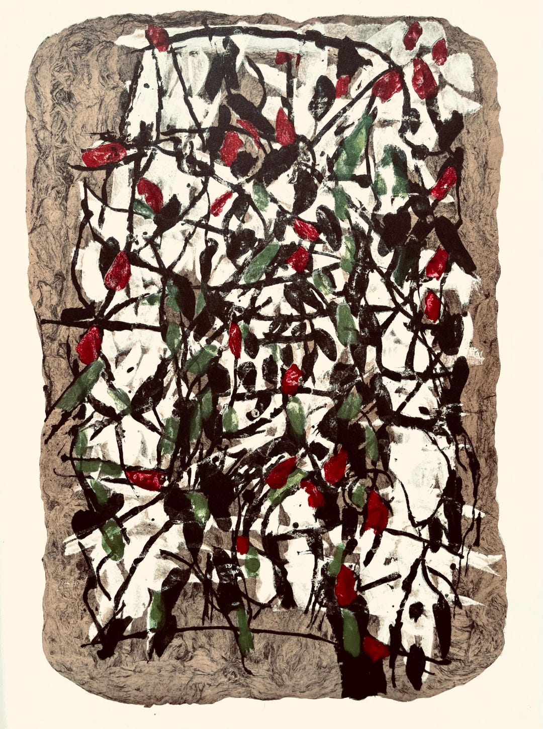 Jean-paul Riopelle, Composition, Derrière Le Miroir, Limited
