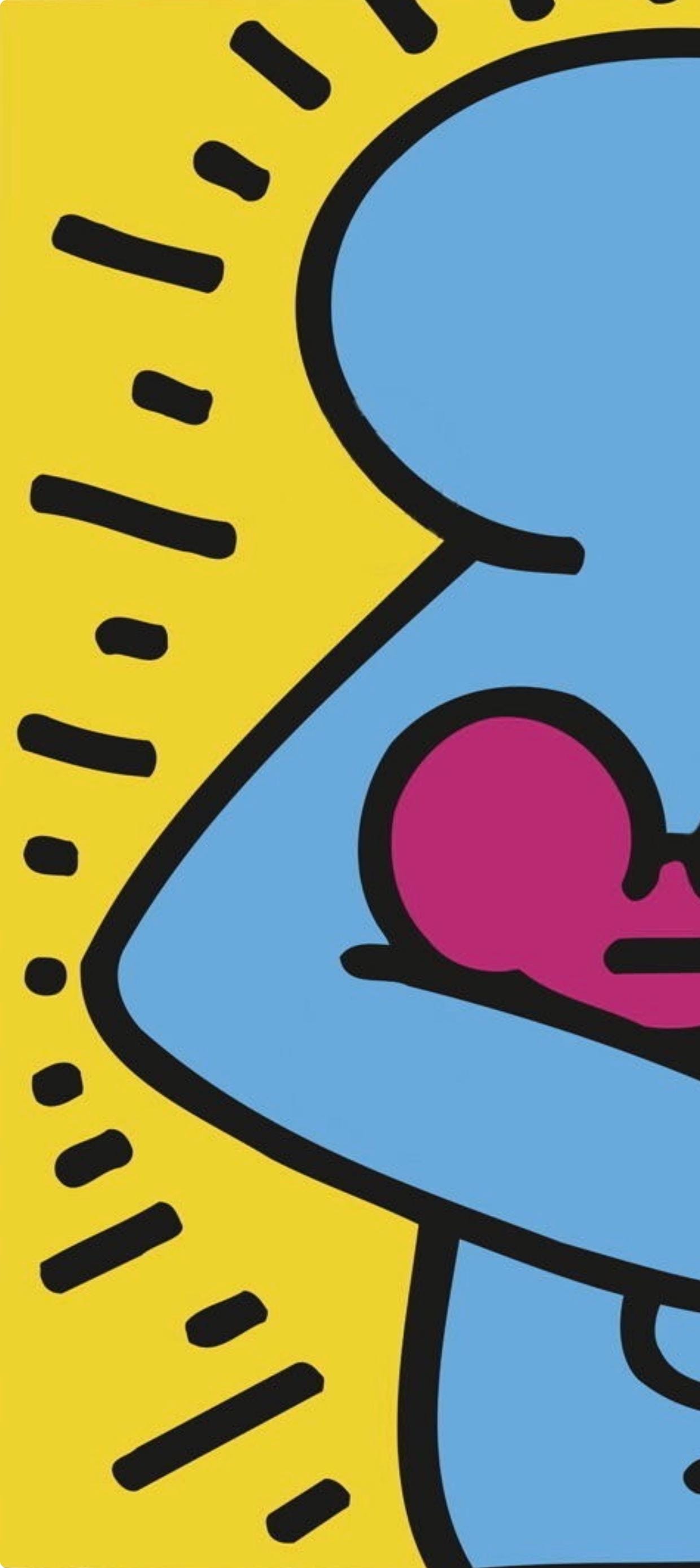 Keith Haring, Untitled (mother and Baby), Official Edition