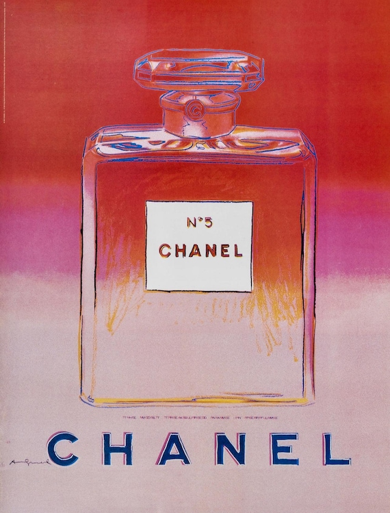 Andy Warhol, Chanel No. 5, Suite of Four, Official Edition Chanel