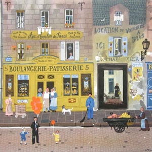 Michel Delacroix, Au Moulin de Paris, Litografía de edición limitada