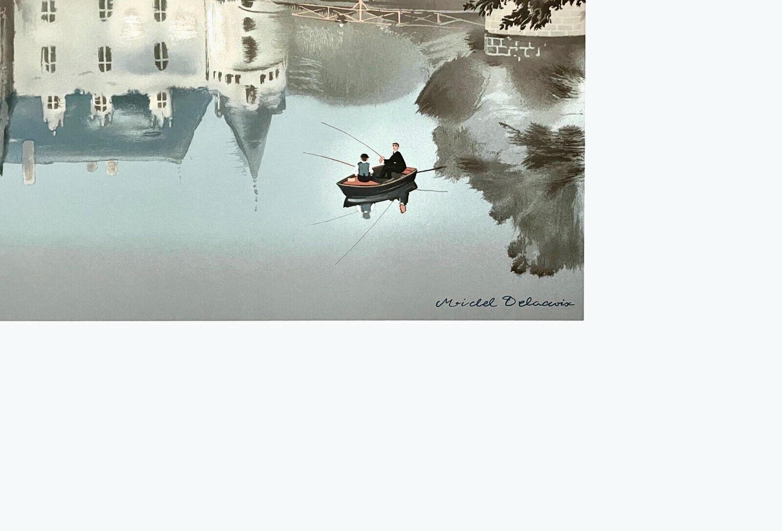 Michel Delacroix, Azay Le Rideau, Limited Edition Lithograph - Etsy