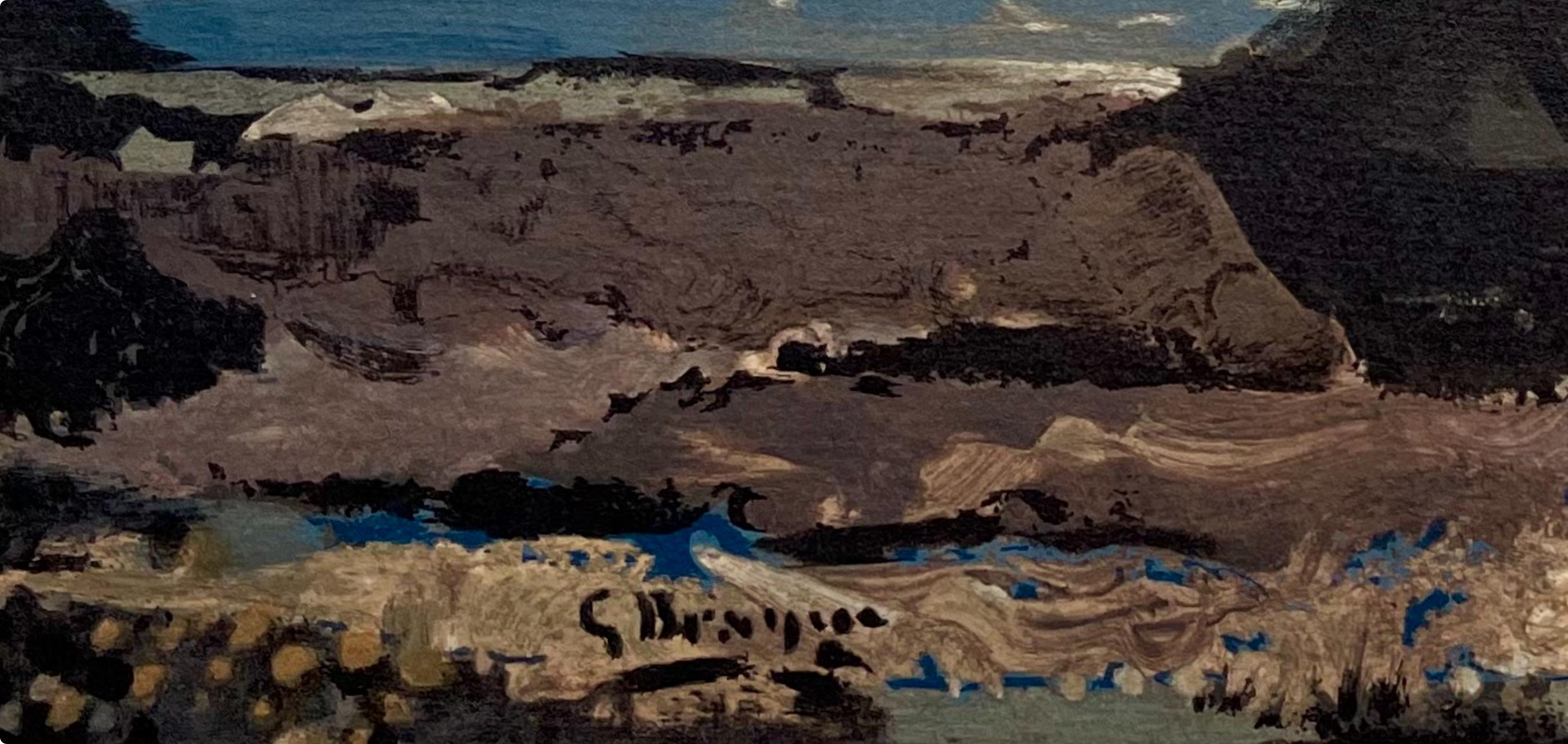 Georges Braque, La Barque Echouee, Varengeville, Limited