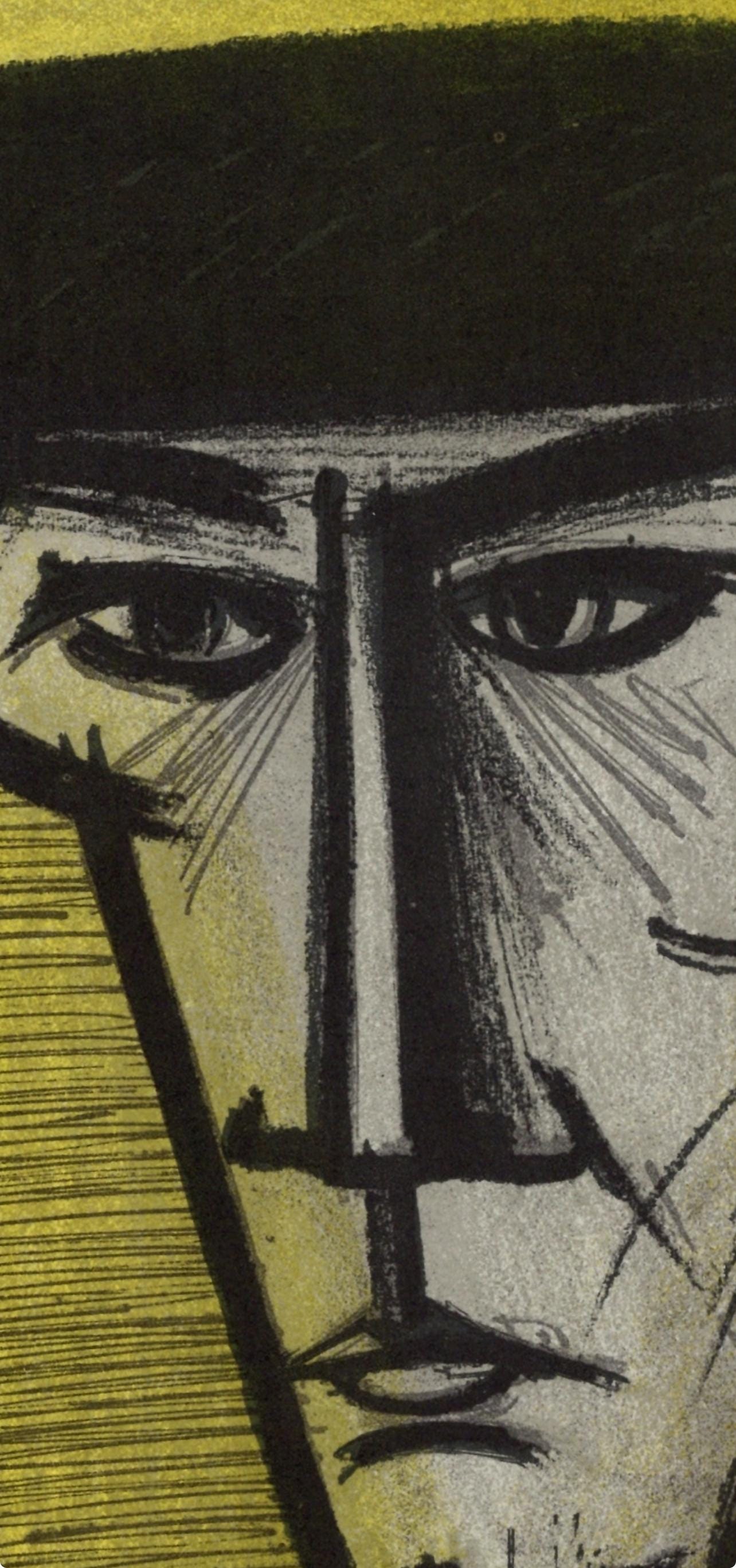 ベルナール・ビュフェ作「闘牛士」、リトグラフ 1952-1966、限定版