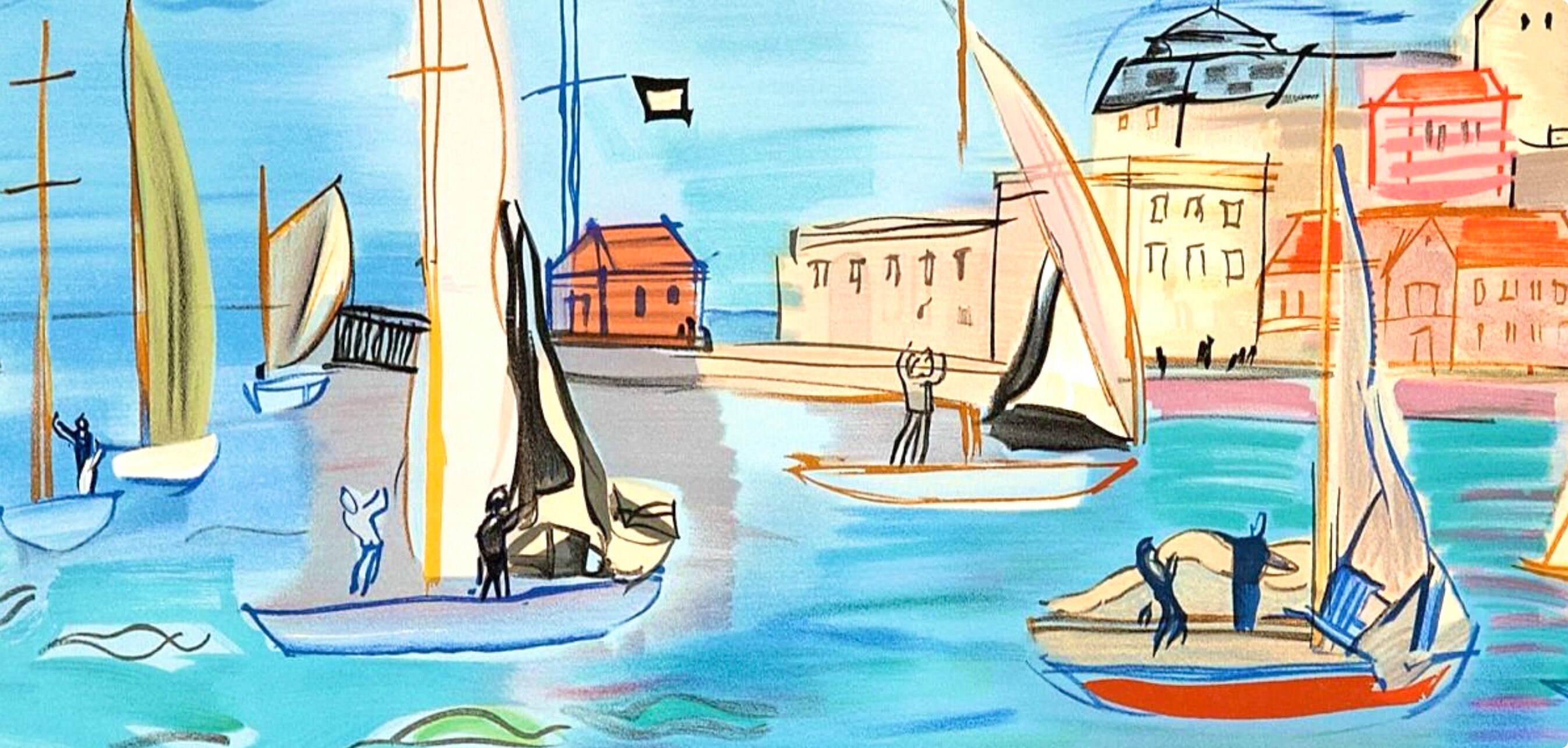 Raoul Dufy, Les Régates, Raoul Dufy, Collection Pierre Lévy Raoul Dufy, Les Régates, Raoul Dufy, Collection Pierre Lévy