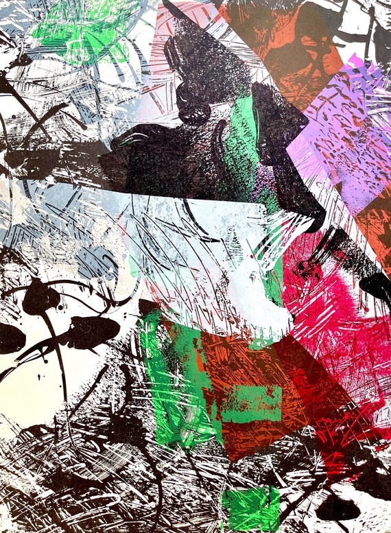 Jean-Paul Riopelle, Composition, Derrière le miroir, Limitierte