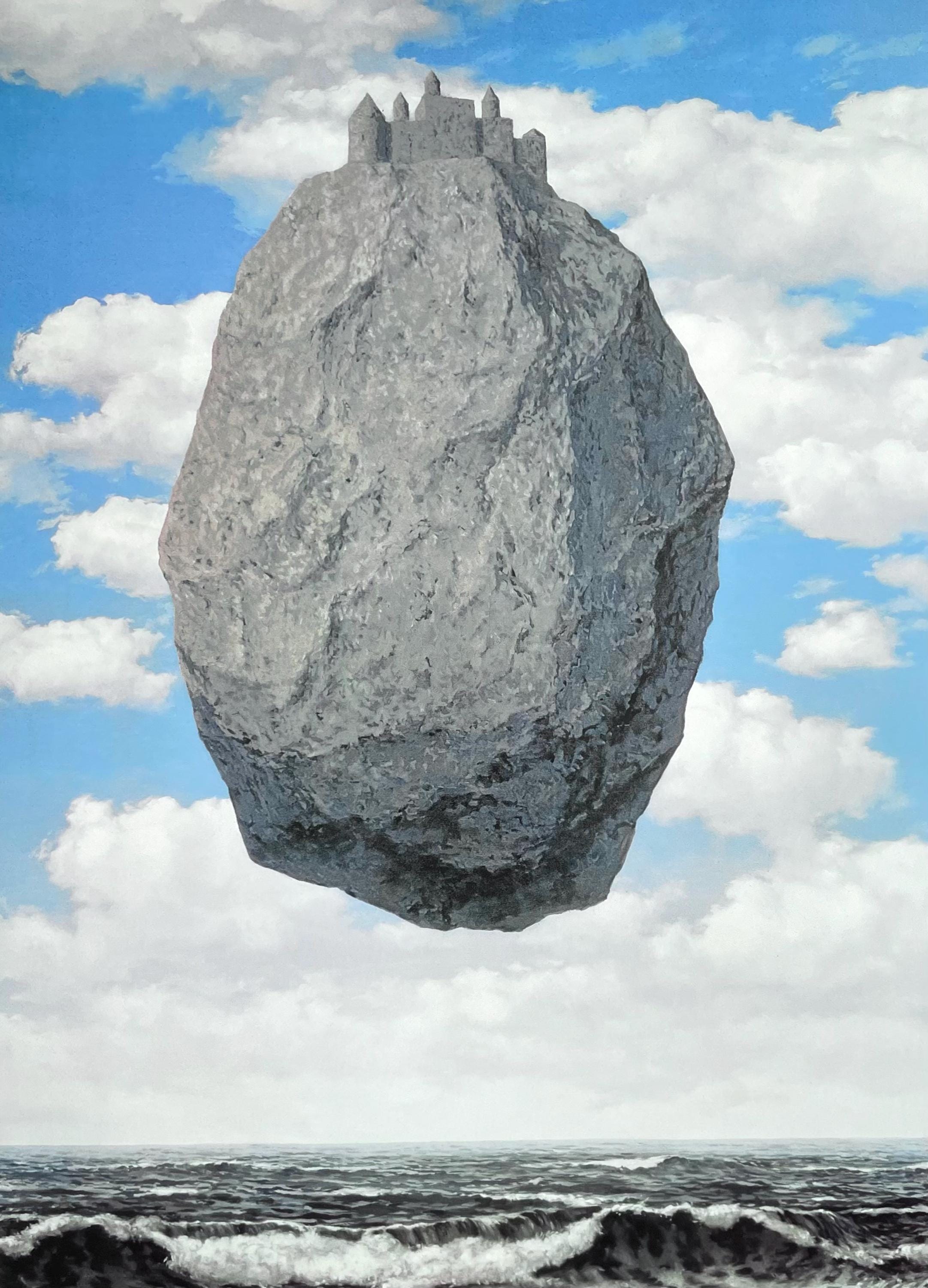 René Magritte, Le Château Des Pyrénées, Official Edition Offset