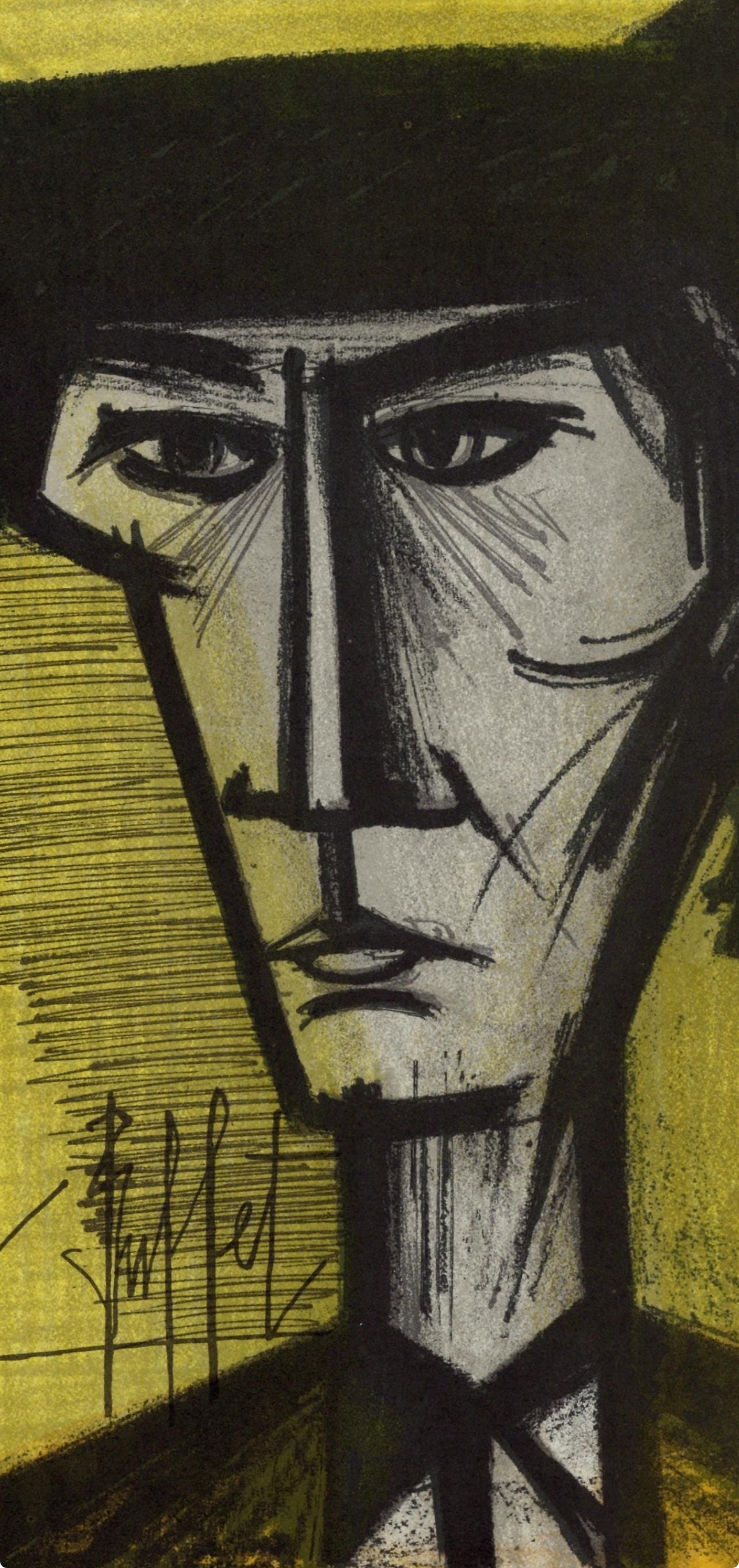 ベルナール・ビュフェ作「闘牛士」、リトグラフ 1952-1966、限定版