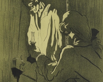 リトグラフ　Henri de Toulouse-Lautrec Henri De Toulouse-lautrec, Lithograph, Signed, Limited Edition