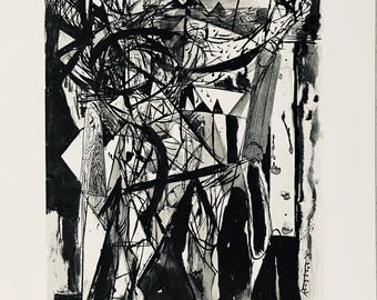 アブラハム・ラトナー『磔刑』限定版リトグラフ - Etsy 日本