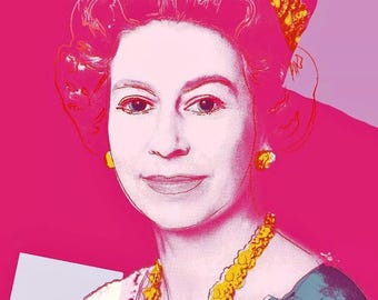 Andy Warhol, Queen Elizabeth II, Nº336, Official Limited Edition