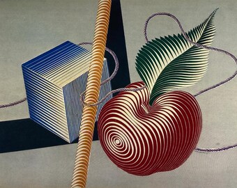 Victor Vasarely, Composition, Graphismes III, Limited Edition Héliogravure
