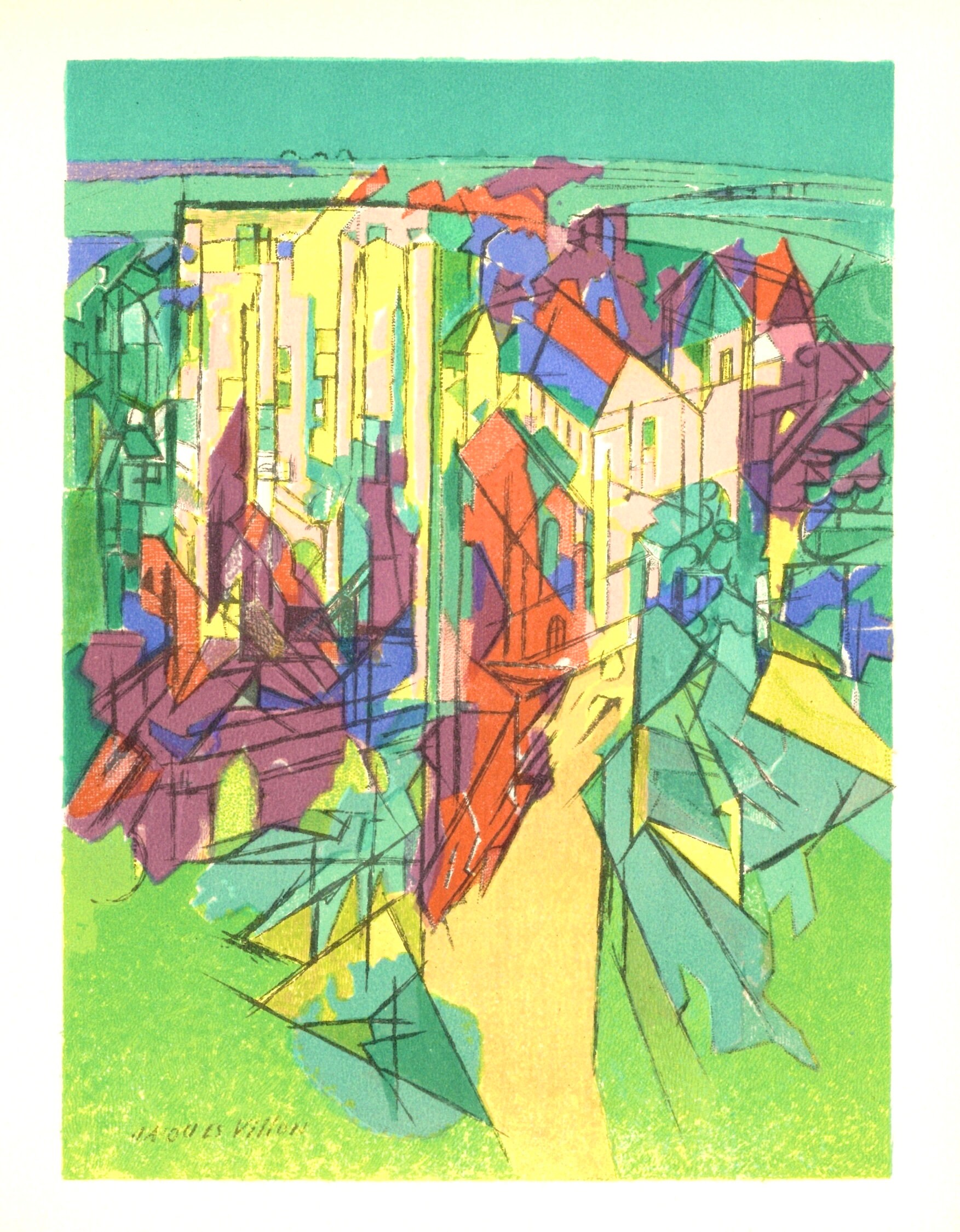 Jacques Villon, Composition, Jacques Villon Ou L'art Glorieux - Etsy