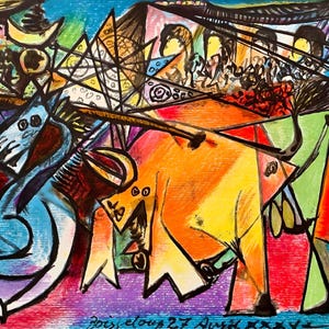 Pablo Picasso, Composition, Picasso 1930-1935, Cahiers d&#39;Art, Limited Edition Lithograph